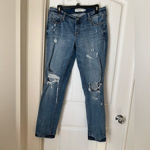 Torrid Denim Distressed Boyfriend fit Jeans size 10